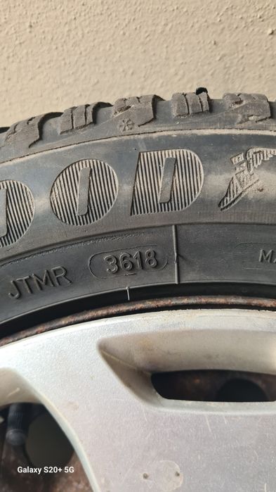Sprzedam Opony zimowe na Felgach plus Dojazdówka Gratis Mondeo mk4
