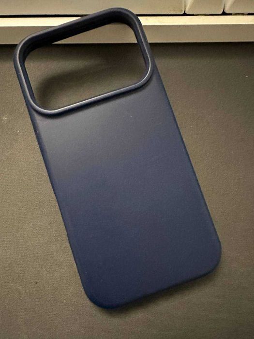 Чехол Apple Silicone с MagSafe для Apple iPhone 17 Pro Blue Синий