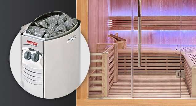Sauna vapor grandes dimensões EDEN 6  - 6.794€ - Mergulho Salgado Piscinas e Spas