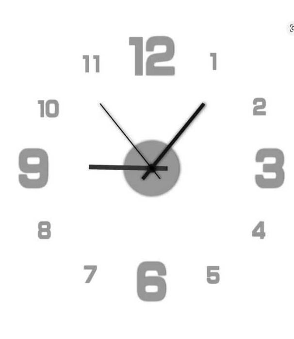 Настінний годинник,3D друк (новий)