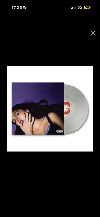 Vinil GUTS de Olivia Rodrigo Edição Limitada