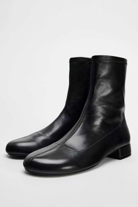 Туфли Zara premium натуральная кожа