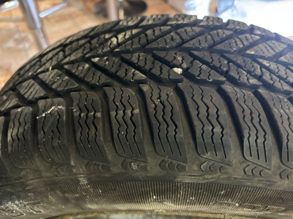 Зимова резина з металевими дисками R15 5x112