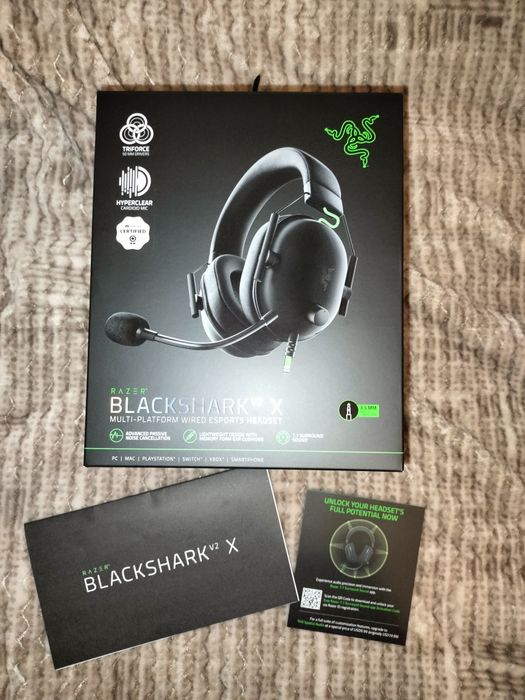 Razer BlackShark V2 X - ігрові навушники з мікрофоном