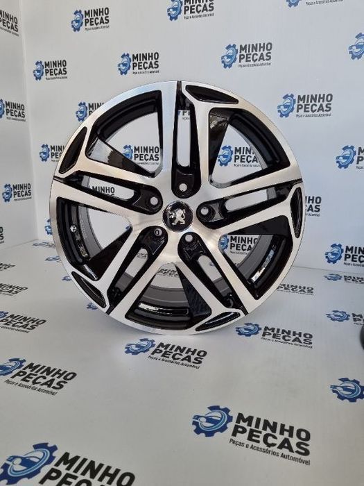 Jantes Peugeot 308 em 16 Black (5x108)