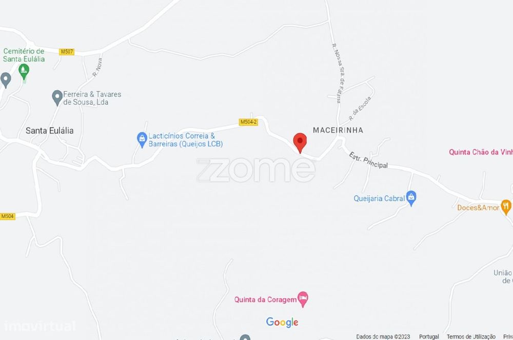 Terreno 20.0000m2 em Serrado - Maceirinha - Sta Eulália