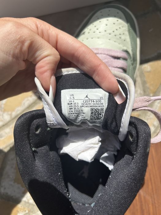 Buty Air Jordan 1 ,,dutch green”