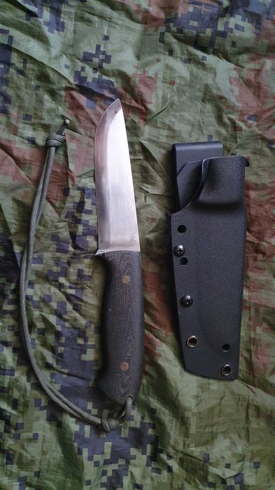 Nóż Custom Killrathi Rosomak Ręcznie robiony.