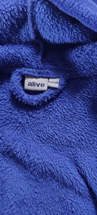 Szlafrok z kieszeniami 122-128cm