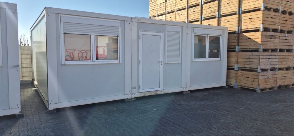 Kontener Pawilon Socjalny Mieszkalny Biurowy Kuchnia Łazienka 2Pokoje