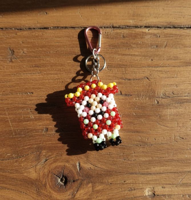 Брелок Лускунчик з бусін