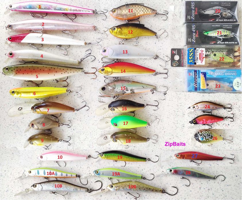 Smith ZipBaits Nories Tsunekichi ISSEI IMA