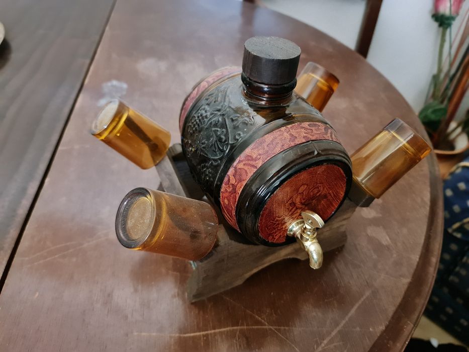Mini barril para licores