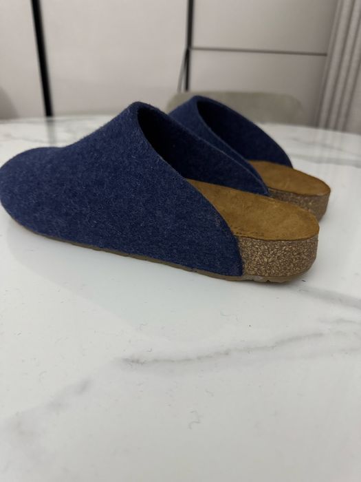 Німецькі натуральні домашні тапки, з войлока.