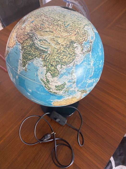 Globo terrestre electrificado