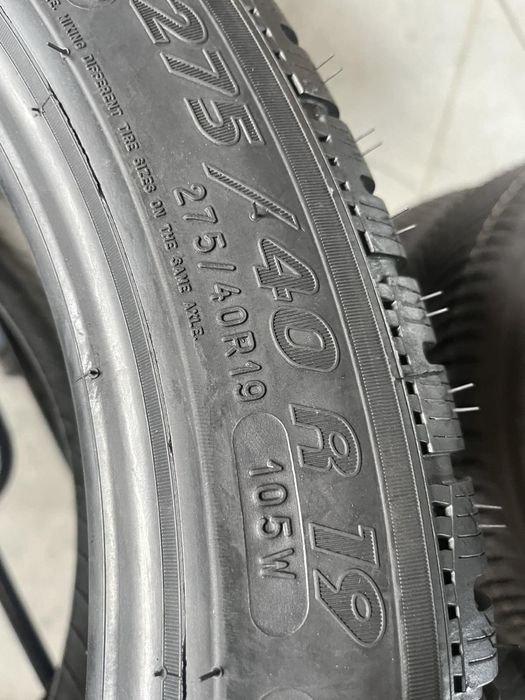 275/40/19+255/40/19 R19 Michelin Pilot Alpin PA4 4шт нові зима