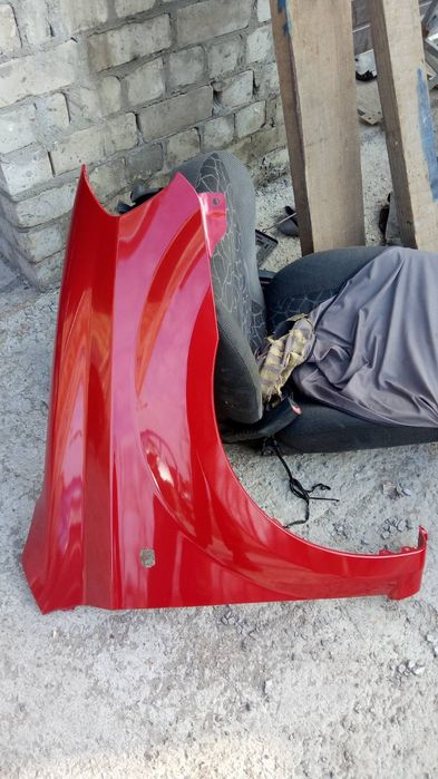 Крило Червоне Крыло Т250 Бордовое Aveo Шевроле Авео Ціна одного