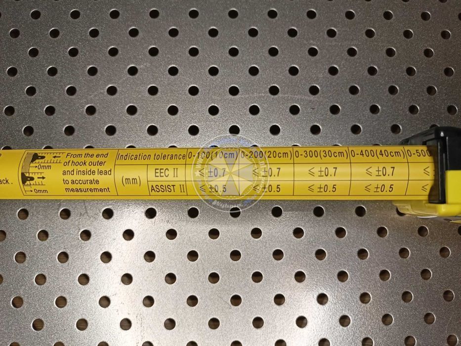 Miara zwijana 10m x 19mm GR.0,14mm Taśma miernicza miarka miara 10m