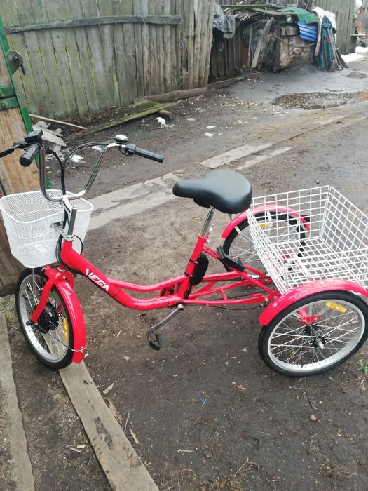 Електровелосипед трехколесный