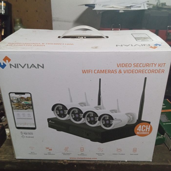Kit de videovigilância