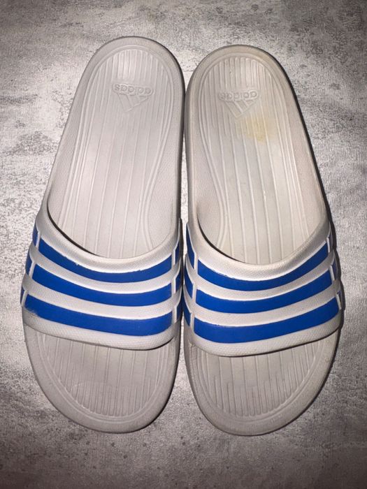 Оригінальні гумові капці шльопанці Adidas (Slides)