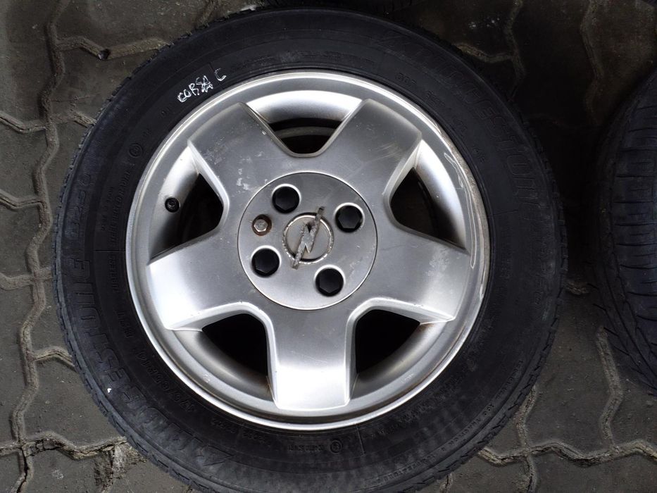 Jantes Opel R14 Com Pneus 175/65 Furção 4X100