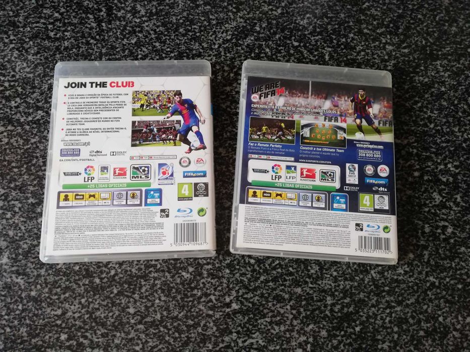 4 Jogos Futebol PS3 FIFA + PES