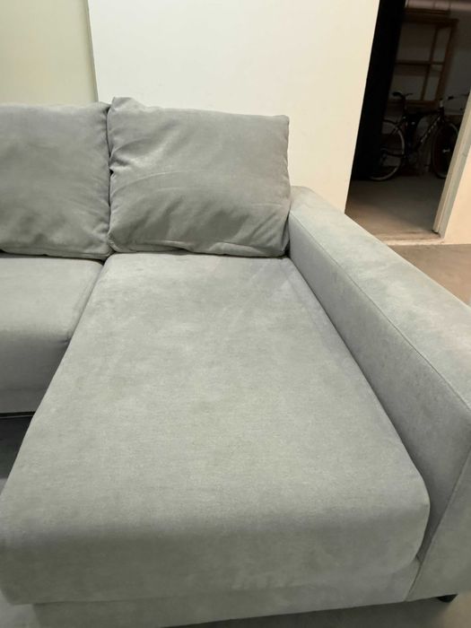 Sofá 3 Lugares com Chaise Longue – Confortável