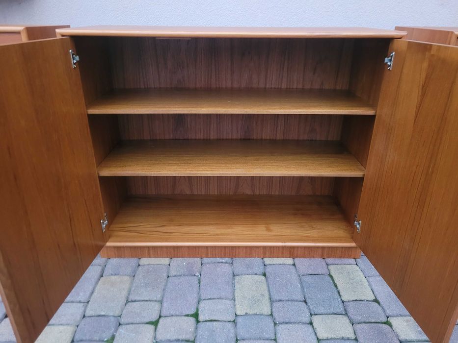 Tekowe Duńskie Szafki Meble Drewniane
