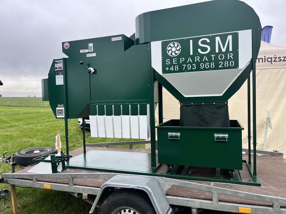 Separator aerodynamiczny ISM -10 CSC, wialnia, czyszczalnia