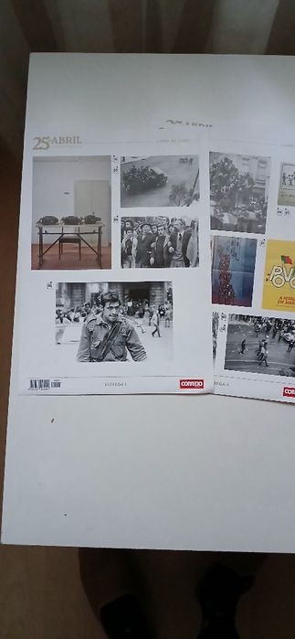 Entregas da coleção  25 de Abril, novas