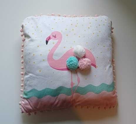 Poduszka z famingiem