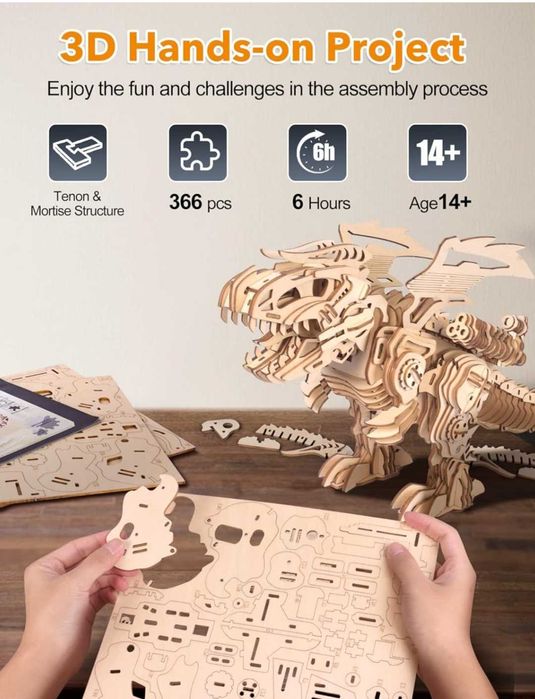 T-rex dinossauro de montar anda e faz barulho