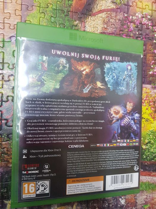 Darksiders III Xbox One Sklep Ostróda
