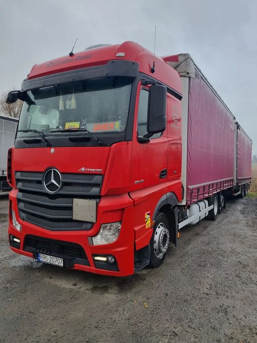 Mercedes-Benz Actros 2545  Zestaw, Tandem, Jumbo - pierwszy właściciel
