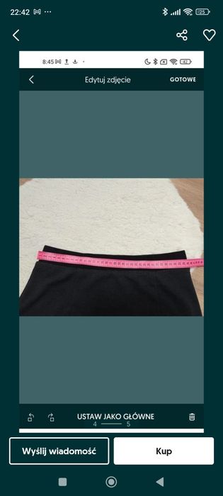 Spódnica czarna ołówkowa Calliope