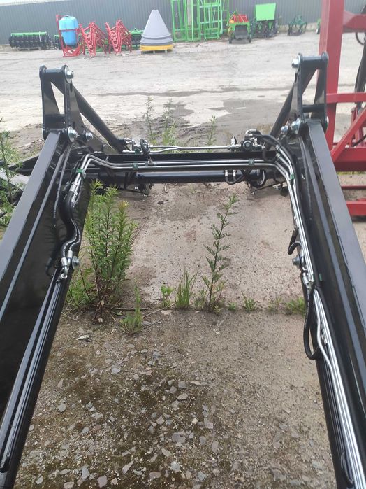 Фронтальний навантажувач на трактор МТЗ 82, Фронтальный погрузчик КУН