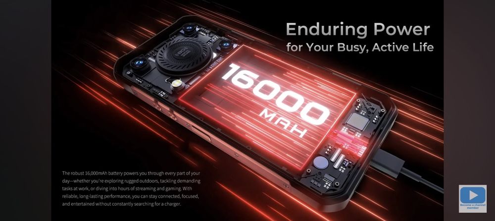 Oukitel WP56 5G 32GB/256GB IP69K 2.6GHz