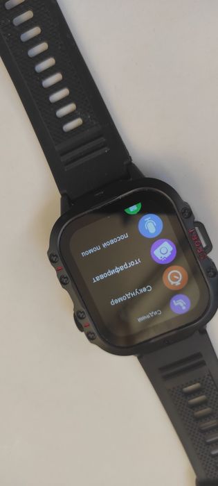 Смарт-годинник SmartWatch Tactical Black