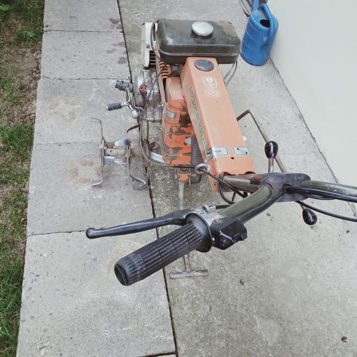 Glebogryzarka fortschritt z silnikiem Simsona