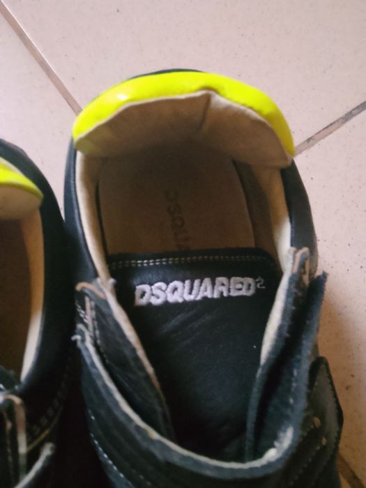 Шкіряні Кросівки Dsquared2 35