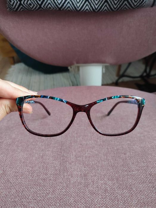 Okulary korekcyjne Belutti oprawki +1,00 lewe oko