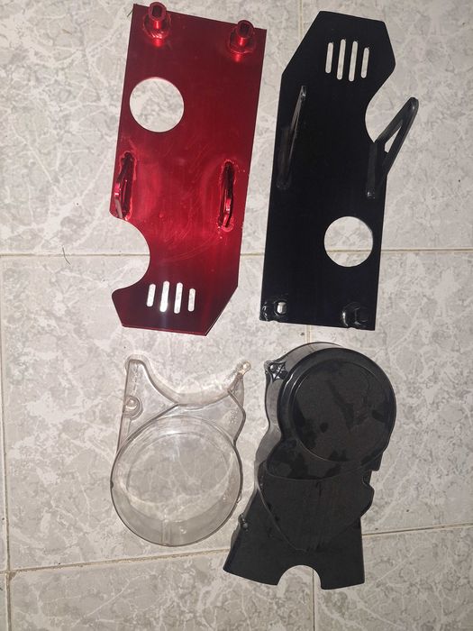 Proteção Carter pit bike pitbike pocket bike 110
