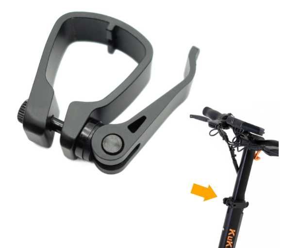 Uchwyt / obejma kolumny kierownicy do hulajnogi KuKirin G2 Master