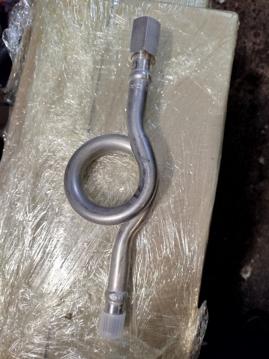 Сифона трубка для манометра 1/2 з нержавіючої сталі