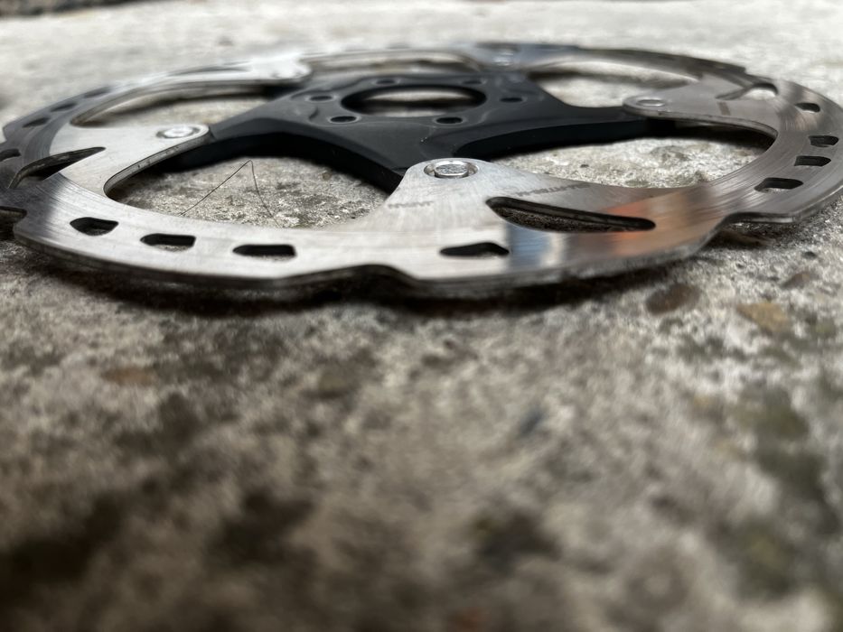 Диск тормозний ротор shimano xtr xt ice tech 160 180 centr lock rt76