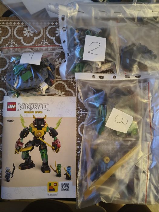 LEGO Ninjago 71817 Mech mocy żywiołu Lloyda