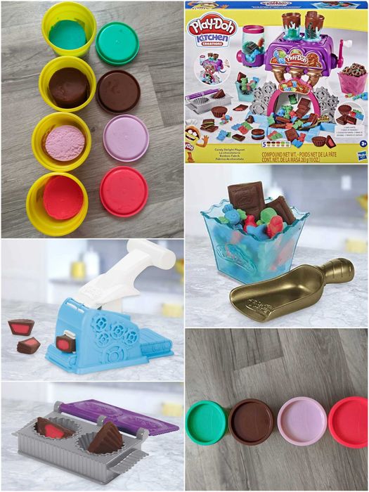 Play-doh Фабрика цукерок солодощів play doh кухня цукерки кондитерська