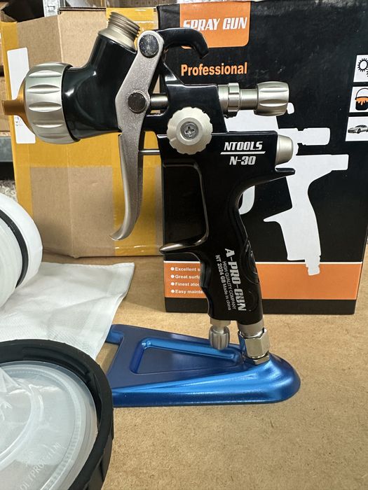 Краскопульт Ntools 4000B,N-30,CV1,Дюза 1.3 1.7 PPS пуливизатор