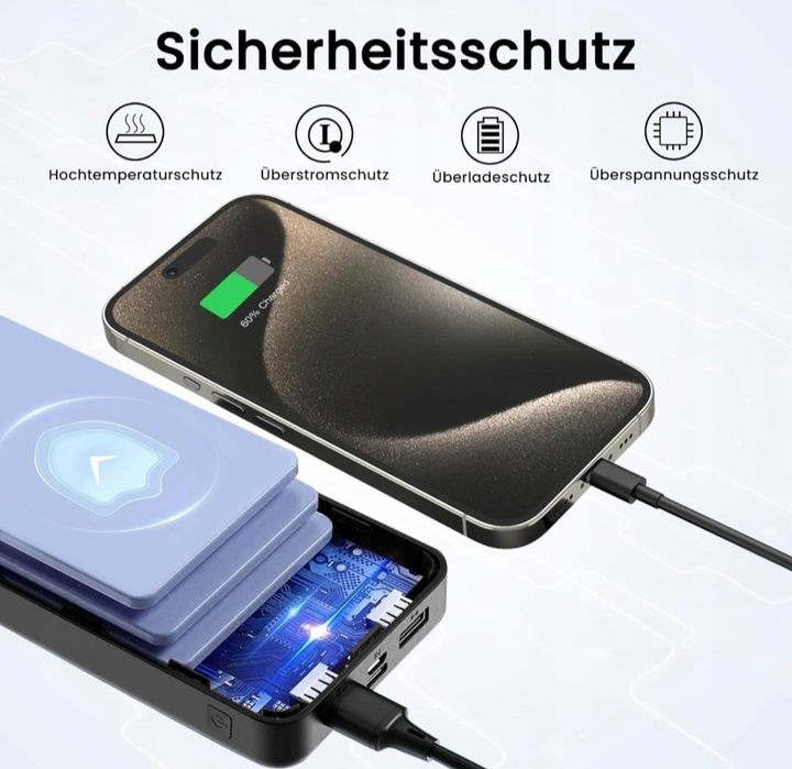 Powerbank Bexteoo 27000 mAh czarny
